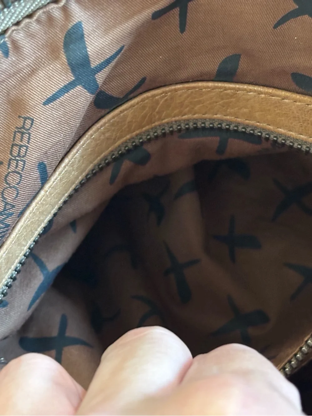 REBECCA MINKOFF Cupid Satchel Leather bag